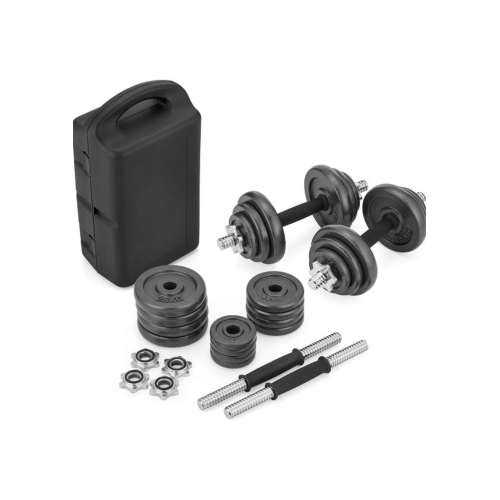 Гантель  Gymtek 2 x 10 кг чугун - фото №11